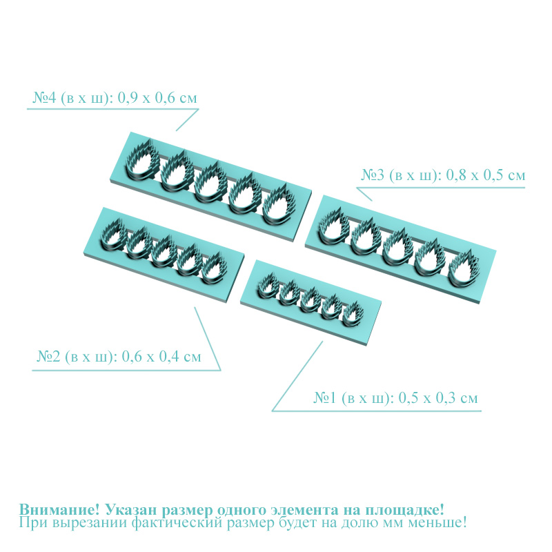 Василек, чашелистики