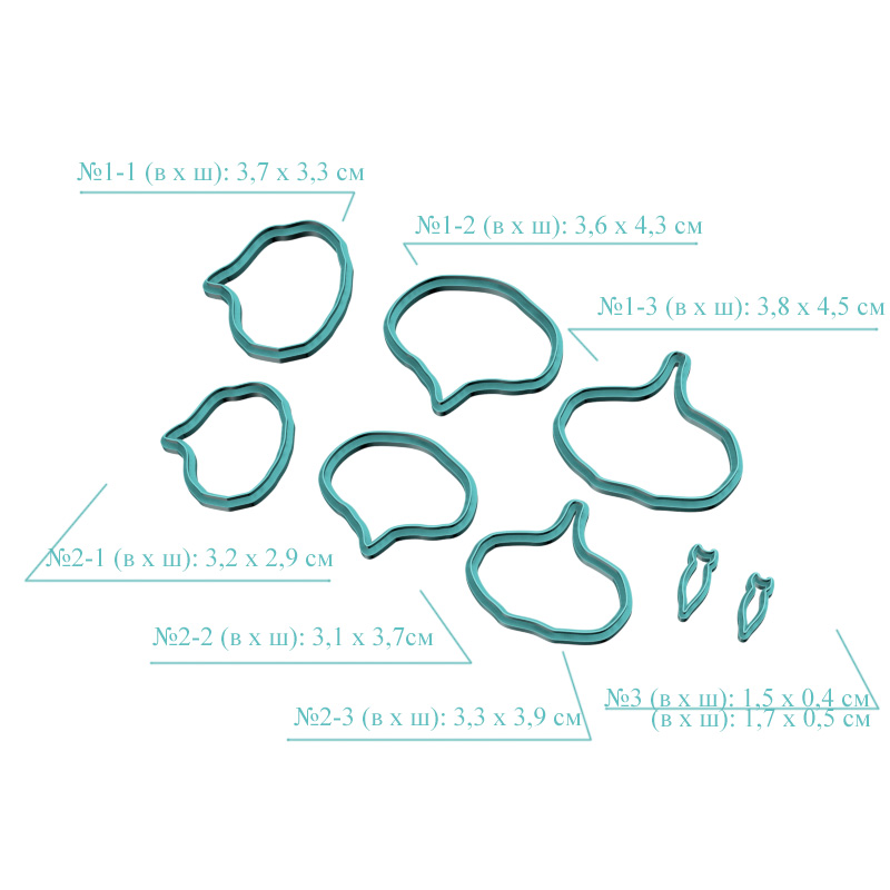 Анютины глазки, цветок средний