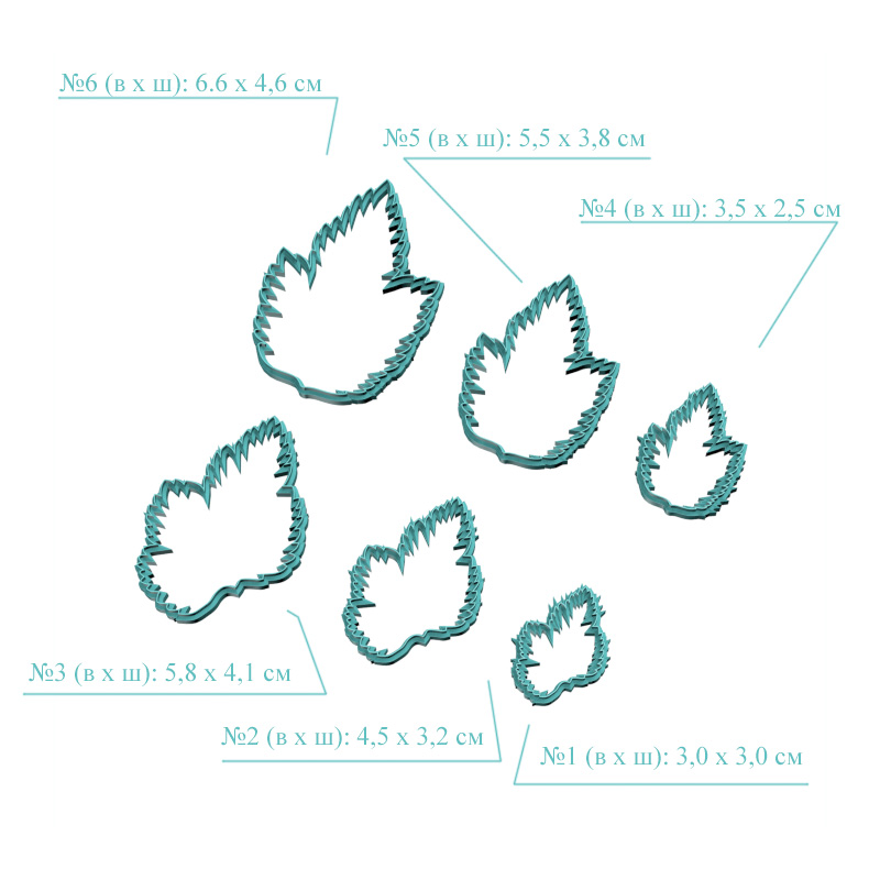 Анемона японская, листья