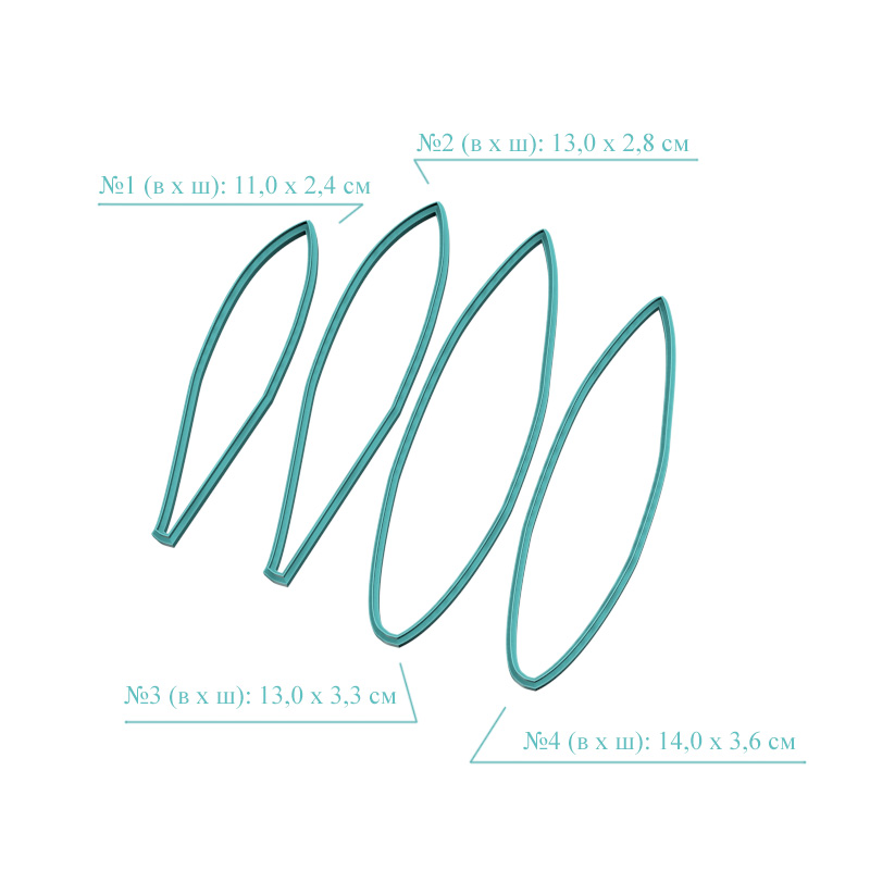 Протея, листья