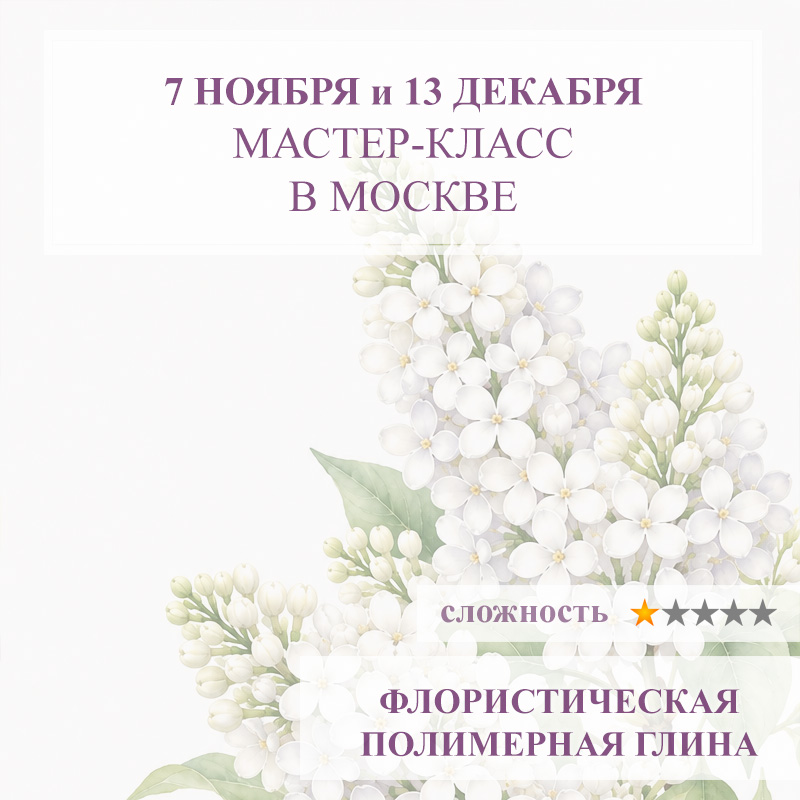 Ветка белой сирени